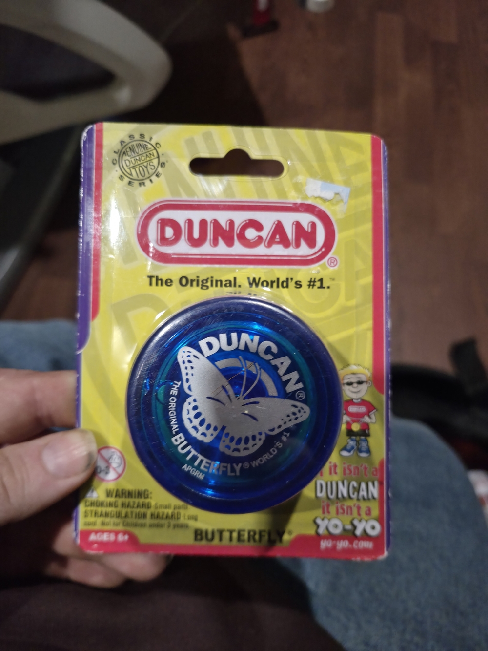 Duncan Butterfly Yo-Yo in Blue